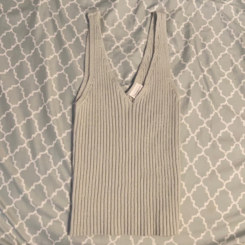 Mint Knitted Tank